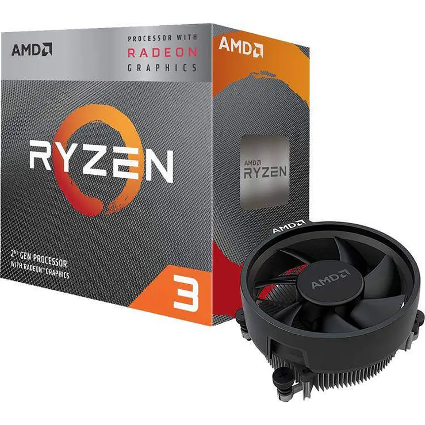 Procesador AMD Ryzen 3 3200G 4.0GHz con Gráficos Radeon Vega 8 AM4 1