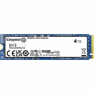 SSD Kingston NV3 4TB M.2 NVMe PCIe 4.0 hasta 6000MB/s