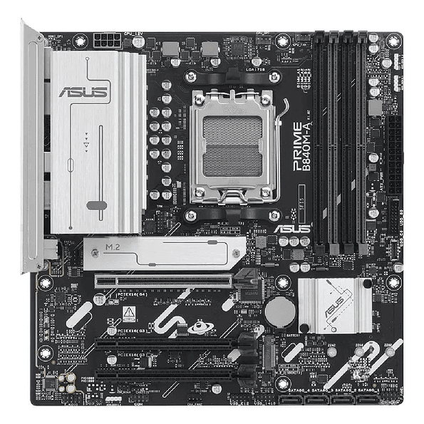 Placa Madre ASUS PRIME B840M-A AM5 DDR5 7600+MHz MicroATX M.2 x3 2