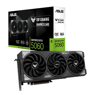 ASUS TUF Gaming GeForce RTX 5060 OC 8GB GDDR7 PCIe 5.0 RGB