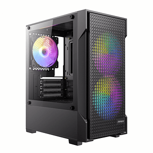 Gabinete Gamer Antec VX100M ARGB Mini Torre Vidrio Templado
