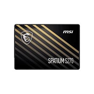 SSD MSI Spatium S270 480GB SATA III 2.5” 3D NAND Alta Velocidad