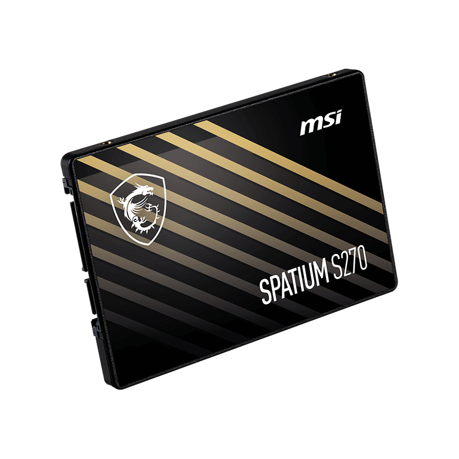 SSD MSI Spatium S270 480GB SATA III 2.5” 3D NAND Alta Velocidad 3