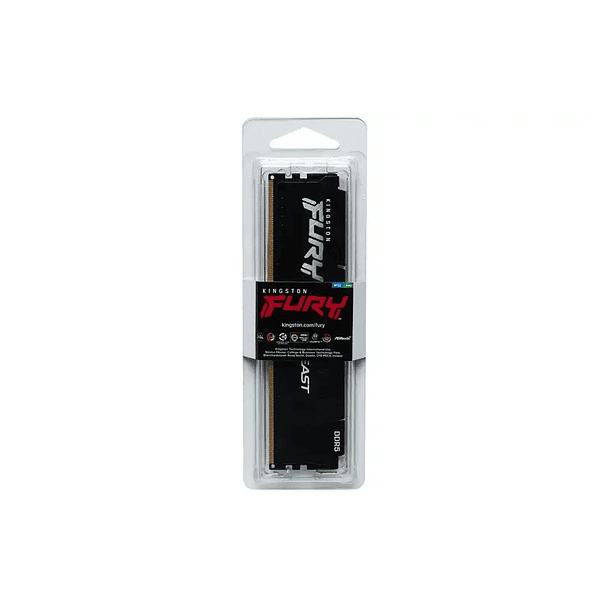 Memoria RAM Kingston Fury Beast 16GB DDR5 6400MHz CL32 Black Intel XMP/AMD EXPO 3