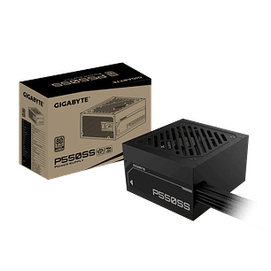 Fuente de Poder 550W Gigabyte GP-P550SS 80 PLUS Silver ATX 3.0 – Eficiencia y Fiabilidad