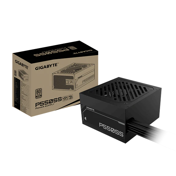 Fuente de Poder 550W Gigabyte GP-P550SS 80 PLUS Silver ATX 3.0 – Eficiencia y Fiabilidad 1