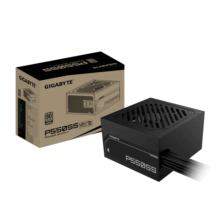 Fuente de Poder 550W Gigabyte GP-P550SS 80 PLUS Silver ATX 3.0 – Eficiencia y Fiabilidad 1