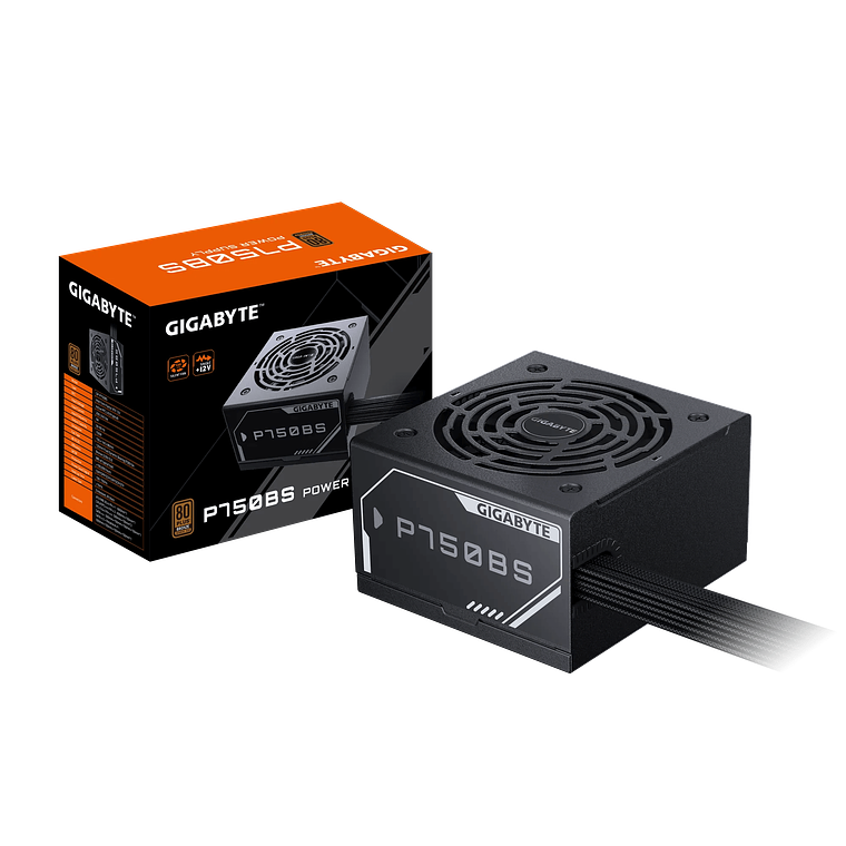 Fuente de Poder 750W Gigabyte GP-P750BS 80 PLUS Bronze ATX Negra 1