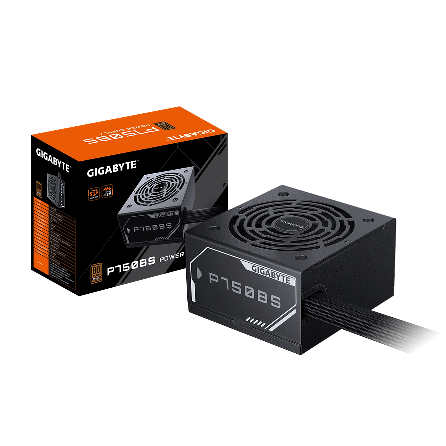 Fuente de Poder 750W Gigabyte GP-P750BS 80 PLUS Bronze ATX Negra 1