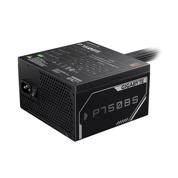 Fuente de Poder 750W Gigabyte GP-P750BS 80 PLUS Bronze ATX Negra 3