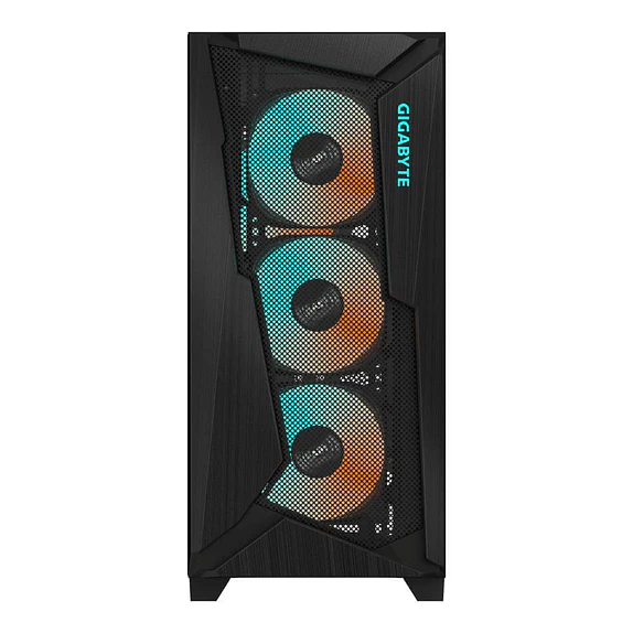 Gabinete Gamer Gigabyte C301 Glass E-ATX Vidrio Templado ARGB 4 Ventiladores 3