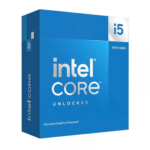 Procesador Intel Core i5-14600KF 14 Núcleos 5.3GHz LGA1700 1