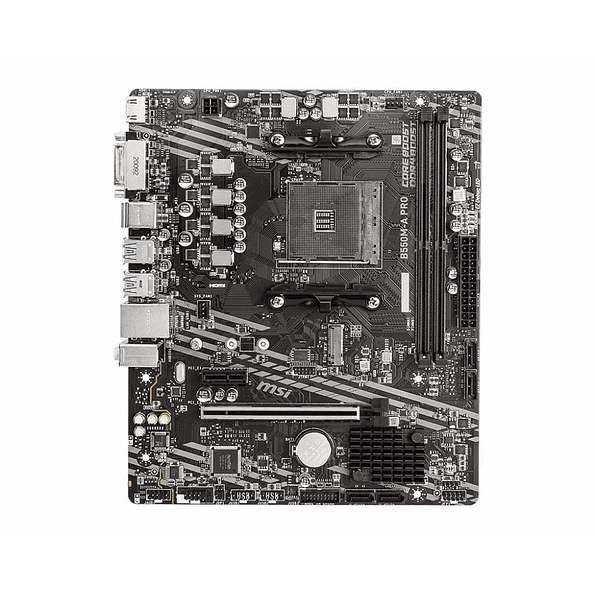 Placa Madre MSI B550M-A PRO | AMD AM4, PCIe 4.0, DDR4 4600MHz 2
