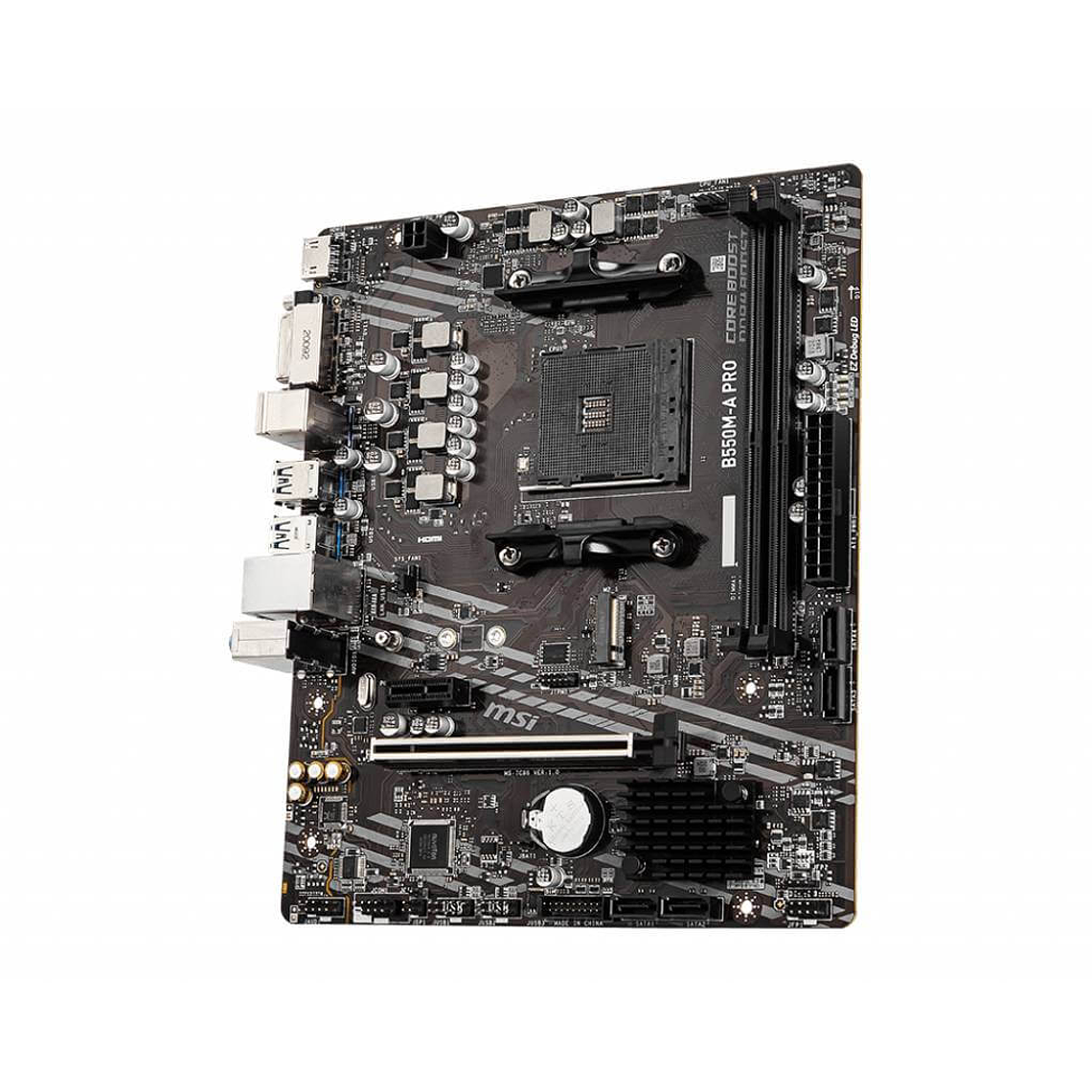 Placa Madre MSI B550M-A PRO | AMD AM4, PCIe 4.0, DDR4 4600MHz 3