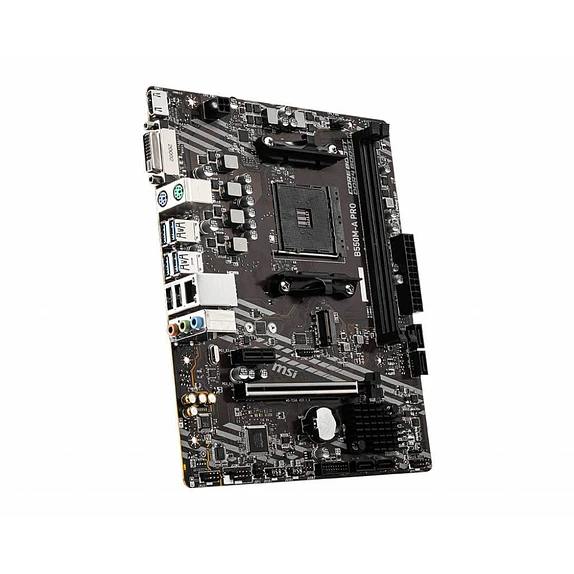 Placa Madre MSI B550M-A PRO | AMD AM4, PCIe 4.0, DDR4 4600MHz 4
