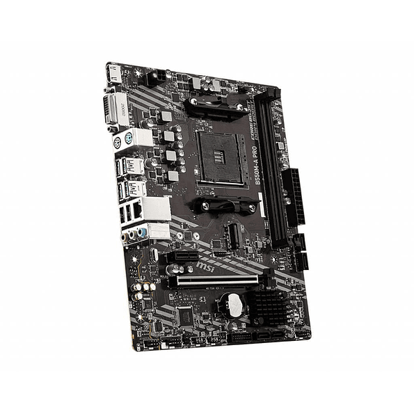Placa Madre MSI B550M-A PRO | AMD AM4, PCIe 4.0, DDR4 4600MHz 4
