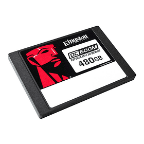 Unidad SSD Kingston DC600M 480GB SATA III 560MB/s Lectura - 470MB/s Escritura