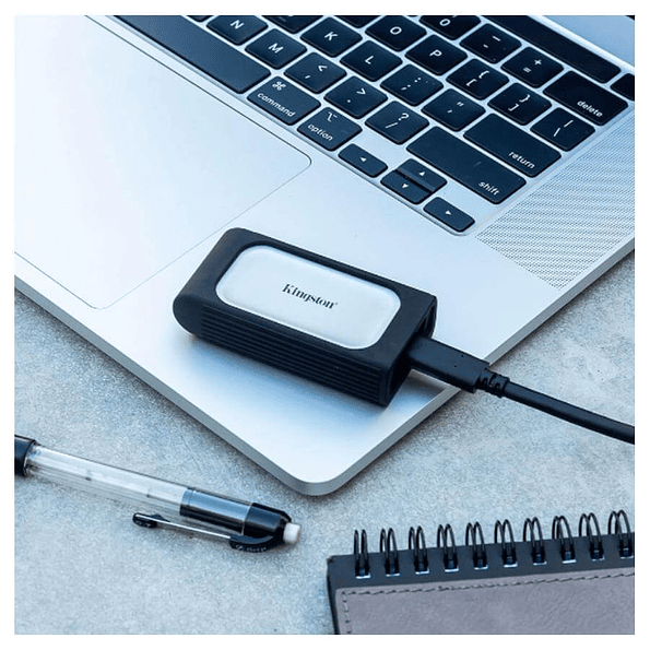 Unidad SSD Externa Kingston XS2000 1TB | Velocidad 2000MB/s | Compacta y Resistente 4
