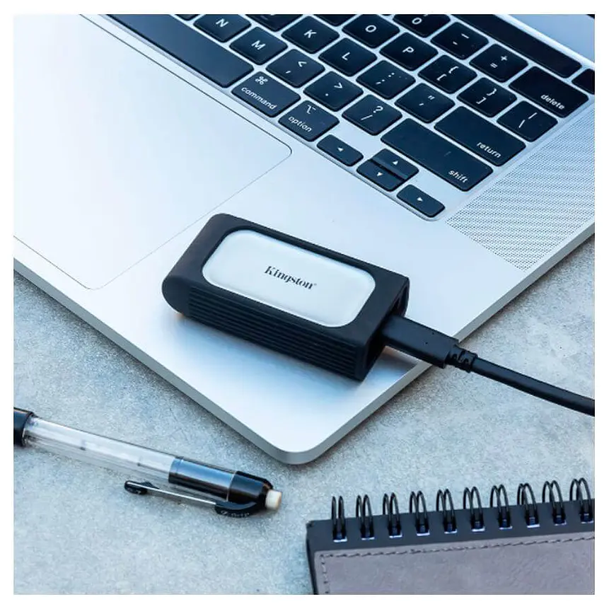 Unidad SSD Externa Kingston XS2000 1TB | Velocidad 2000MB/s | Compacta y Resistente 4