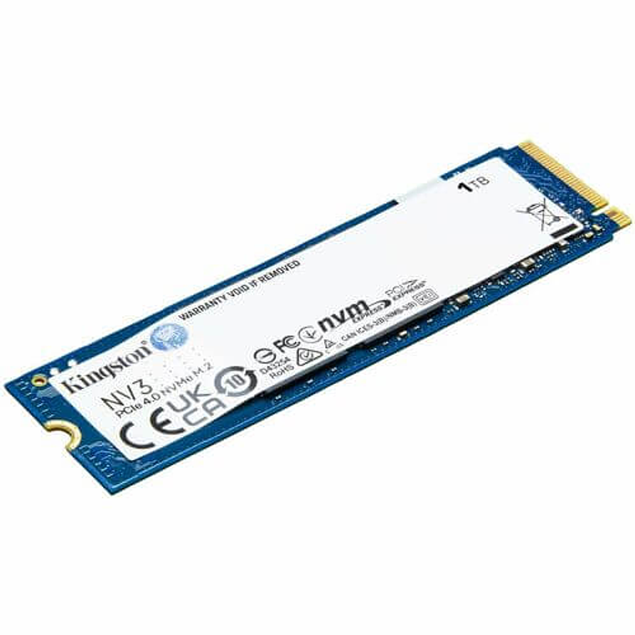 Unidad SSD Kingston NV3 1TB M.2 NVMe PCIe 4.0 | 6000MB/s 2
