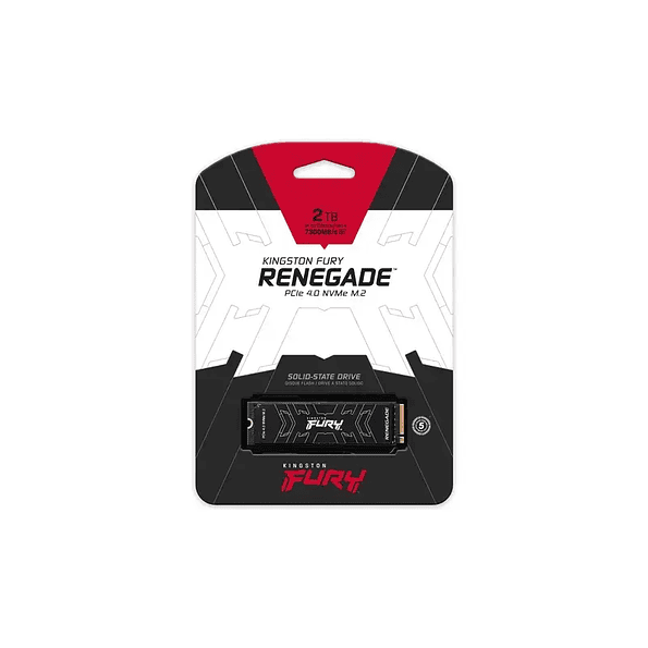 Unidad SSD Kingston FURY Renegade 2TB M.2 NVMe PCIe 4.0 - Velocidad Extrema 7300MB/s 3