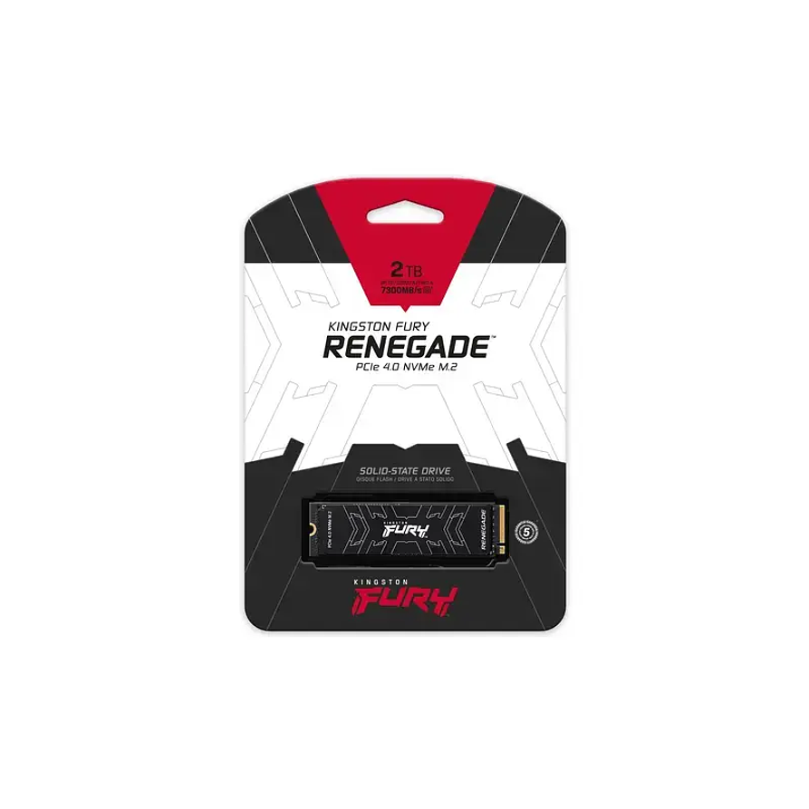Unidad SSD Kingston FURY Renegade 2TB M.2 NVMe PCIe 4.0 - Velocidad Extrema 7300MB/s 3