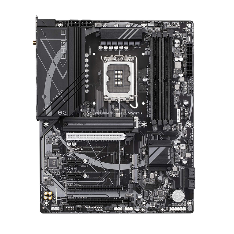 Placa Madre Gigabyte Z790 EAGLE AX DDR5, Wi-Fi 6E, M.2 x3, Intel LGA1700 2