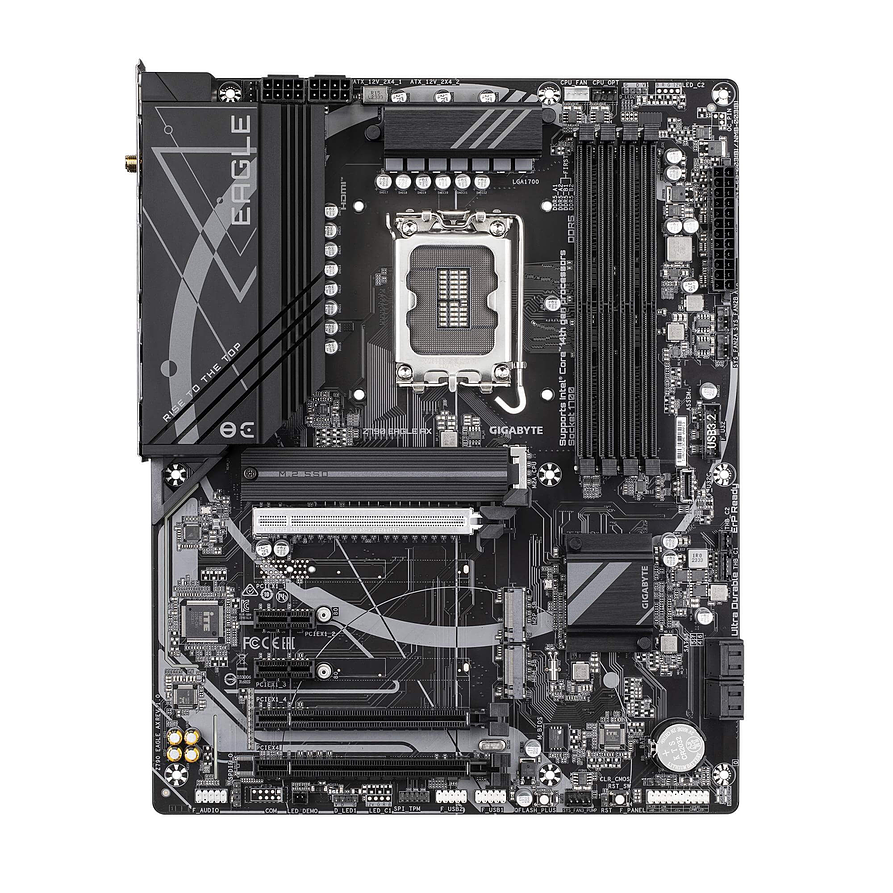 Placa Madre Gigabyte Z790 EAGLE AX DDR5, Wi-Fi 6E, M.2 x3, Intel LGA1700 2