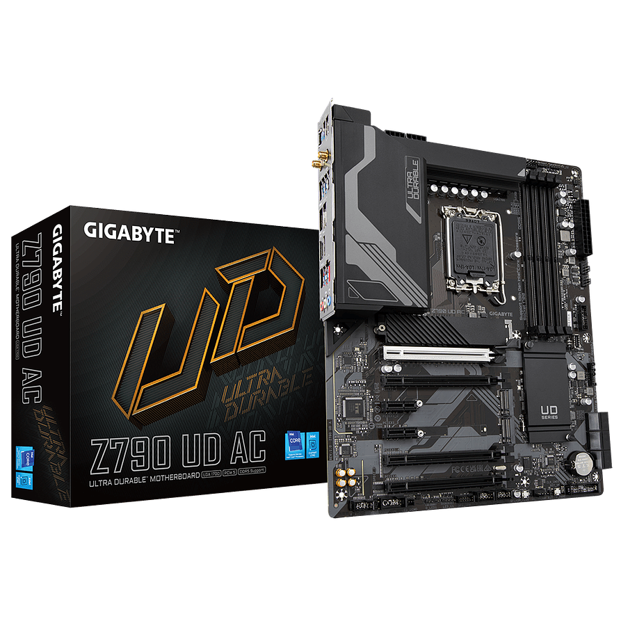Placa Madre Gigabyte Z790 UD AC DDR5 | Intel 14va Gen | WiFi | PCIe 5.0 1