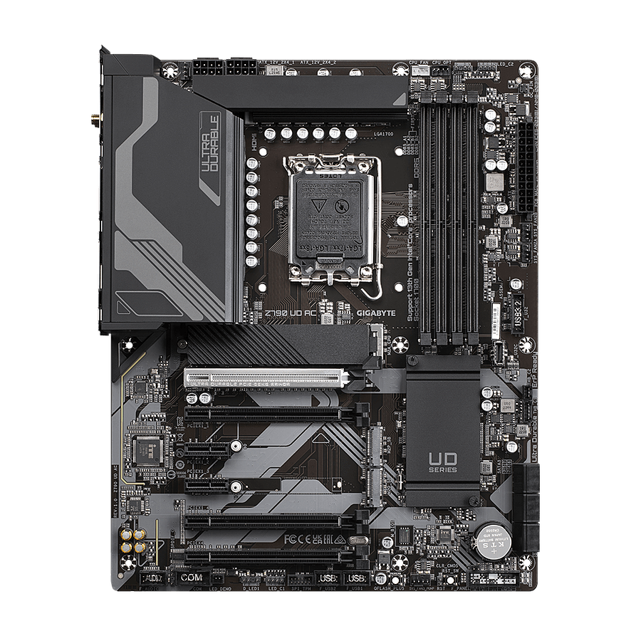 Placa Madre Gigabyte Z790 UD AC DDR5 | Intel 14va Gen | WiFi | PCIe 5.0 2