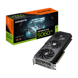 Tarjeta de Video Gigabyte RTX 5060 Ti GAMING OC 16GB GDDR7, PCIe 5.0, DLSS 4, RGB