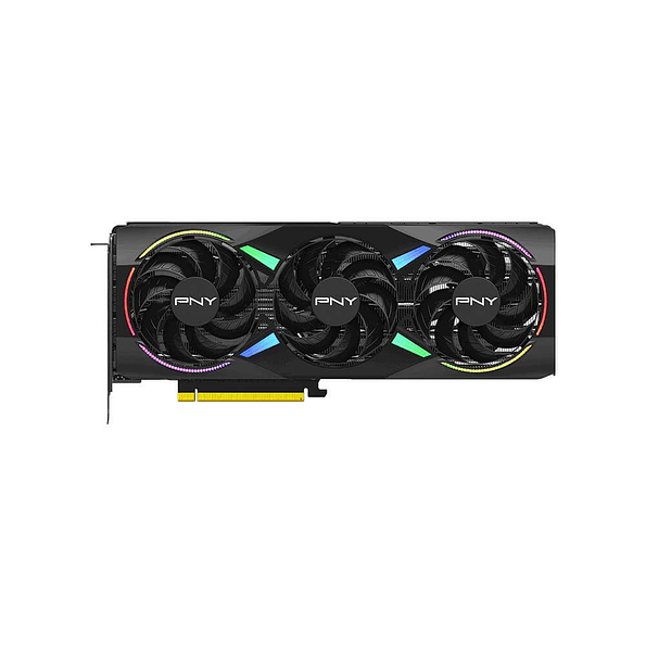 Tarjeta de Video PNY GeForce RTX 5070 12GB GDDR7 RGB Overclocked Triple Fan 2
