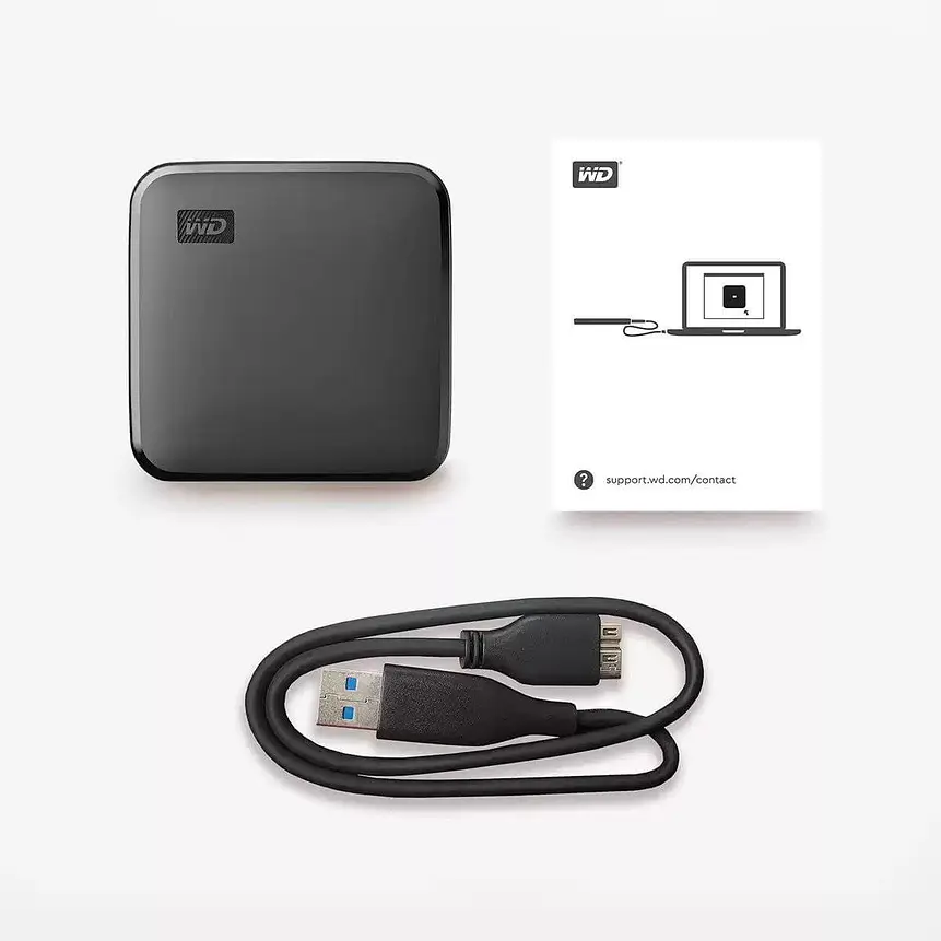SSD Externo WD Elements SE 1TB USB 3.0 – Portátil, 400MB/s, Negro 4