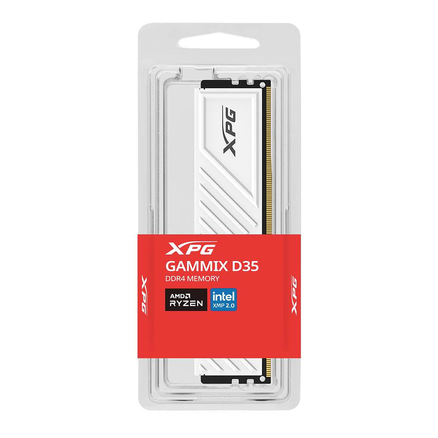 Memoria RAM DDR4 8GB 3200MHz XPG Gammix D35 White CL16 | Gamer y Profesional 3