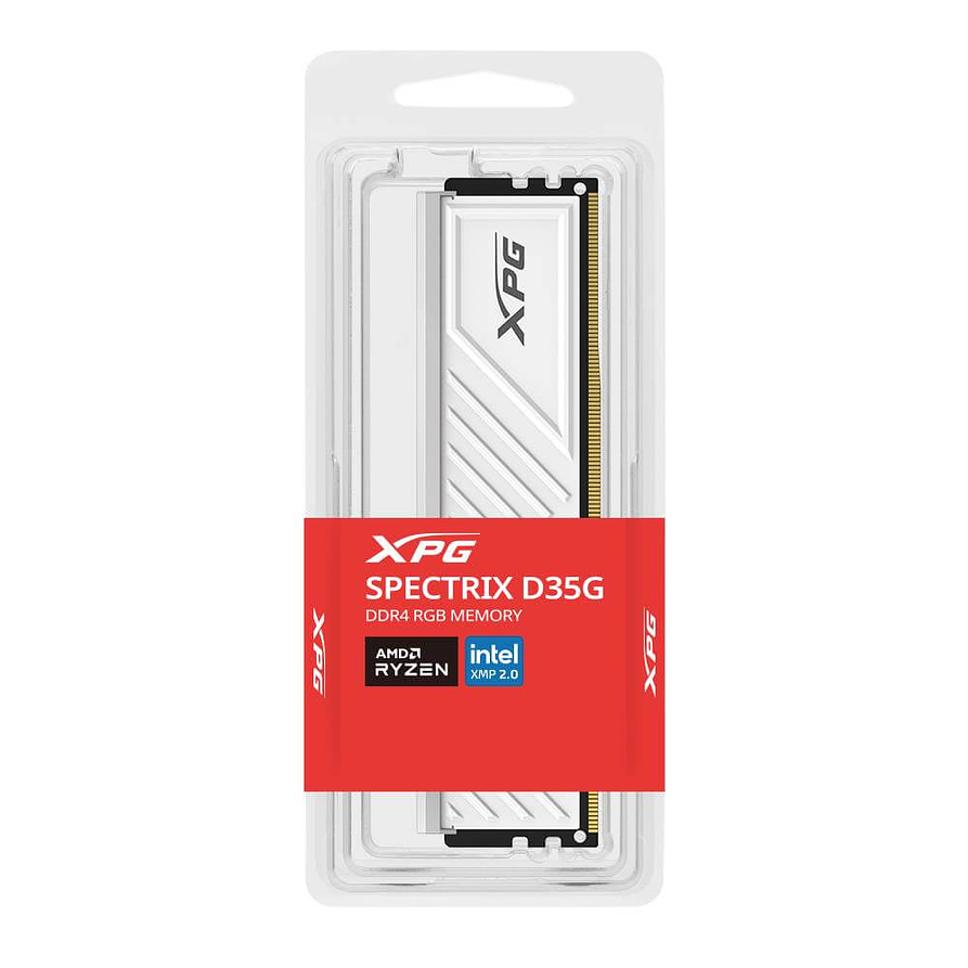 Memoria RAM DDR4 16GB 3200MHz XPG Spectrix D35G RGB Blanca CL16 3