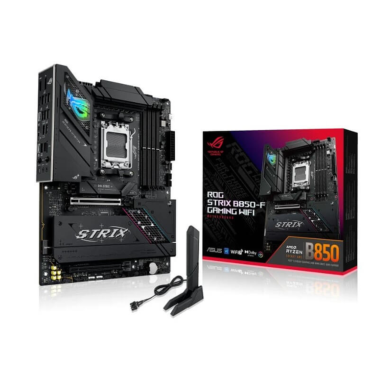Placa Madre ASUS ROG STRIX B850-F GAMING WIFI DDR5 | AM5 | Wi-Fi 7 | PCIe 5.0 1