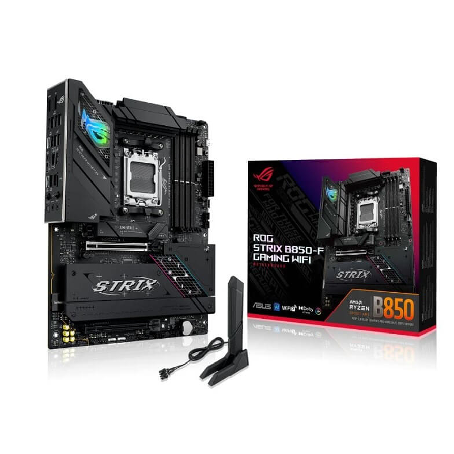 Placa Madre ASUS ROG STRIX B850-F GAMING WIFI DDR5 | AM5 | Wi-Fi 7 | PCIe 5.0 1