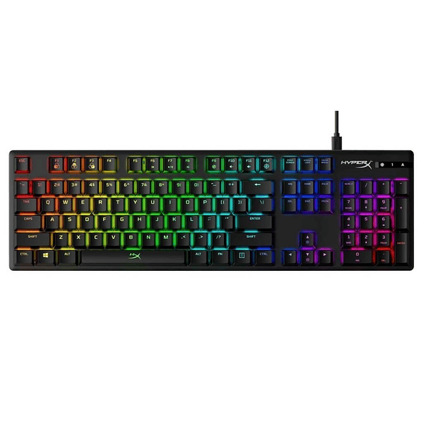 Teclado Gamer HyperX Alloy Origins Red Switch RGB Full Size Español 1