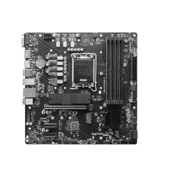 Placa Madre MSI PRO B760M-P DDR4 | Micro ATX Intel LGA 1700 2