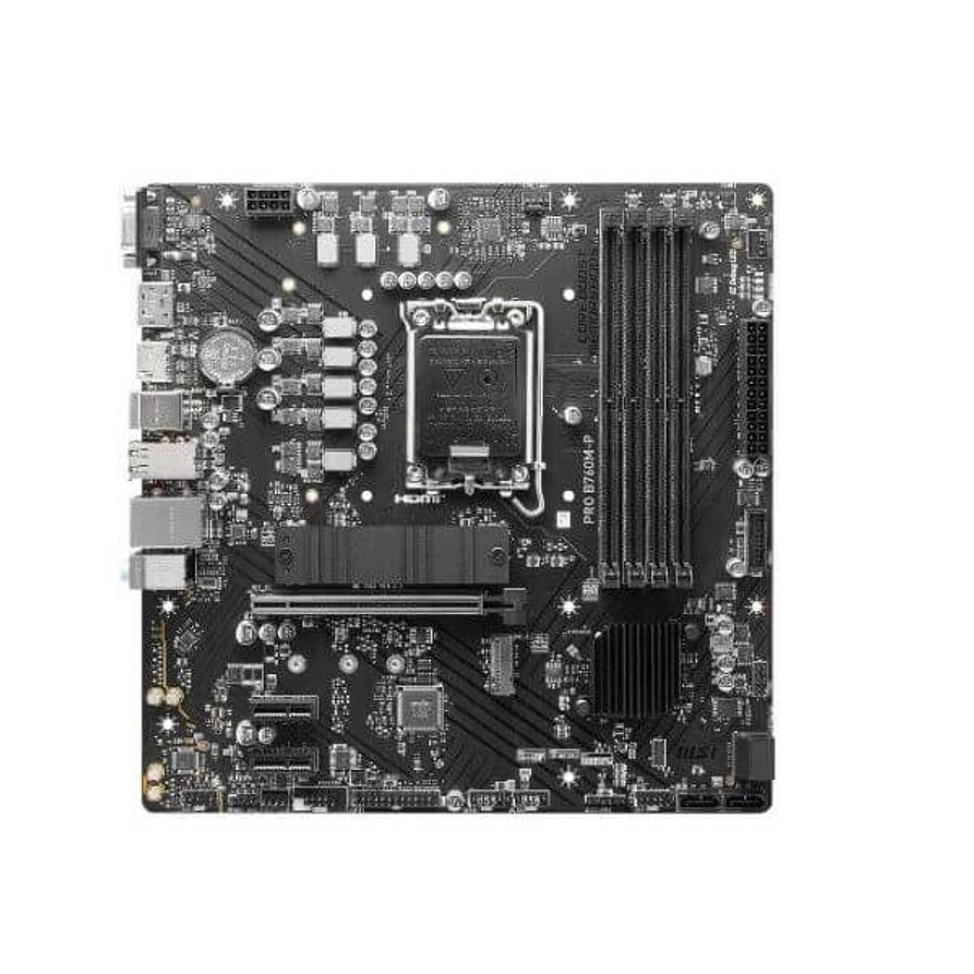 Placa Madre MSI PRO B760M-P DDR4 | Micro ATX Intel LGA 1700 2