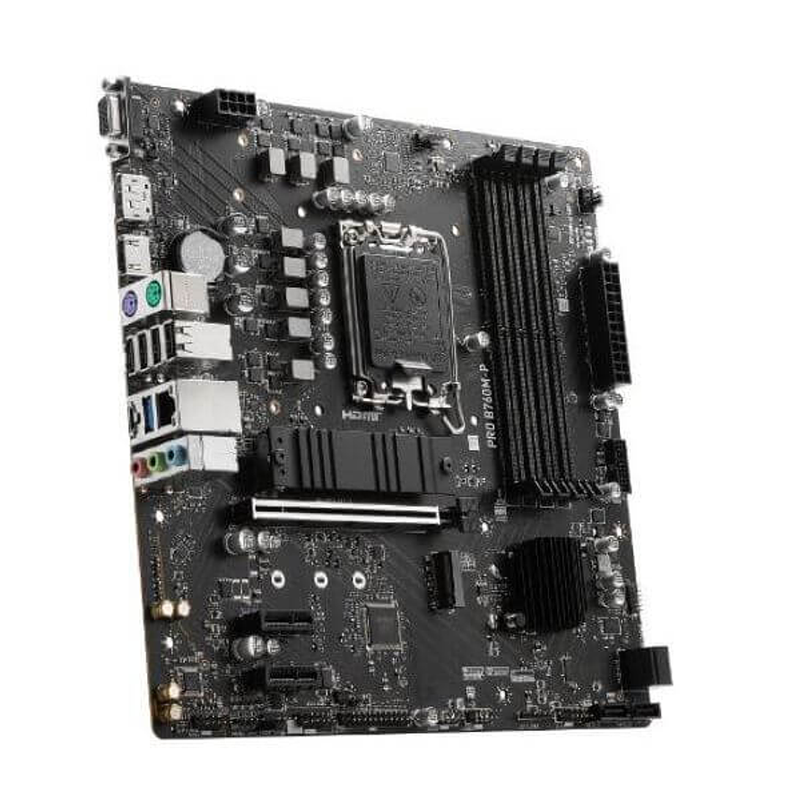 Placa Madre MSI PRO B760M-P DDR4 | Micro ATX Intel LGA 1700 3