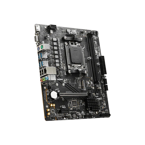 Placa Madre MSI PRO A620M-E DDR5 AM5 Micro ATX Ryzen 7000 4