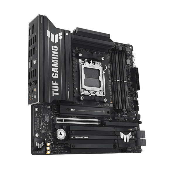 Placa Madre ASUS TUF GAMING B850M-PLUS WIFI DDR5 | AM5 | PCIe 5.0 | mATX 3
