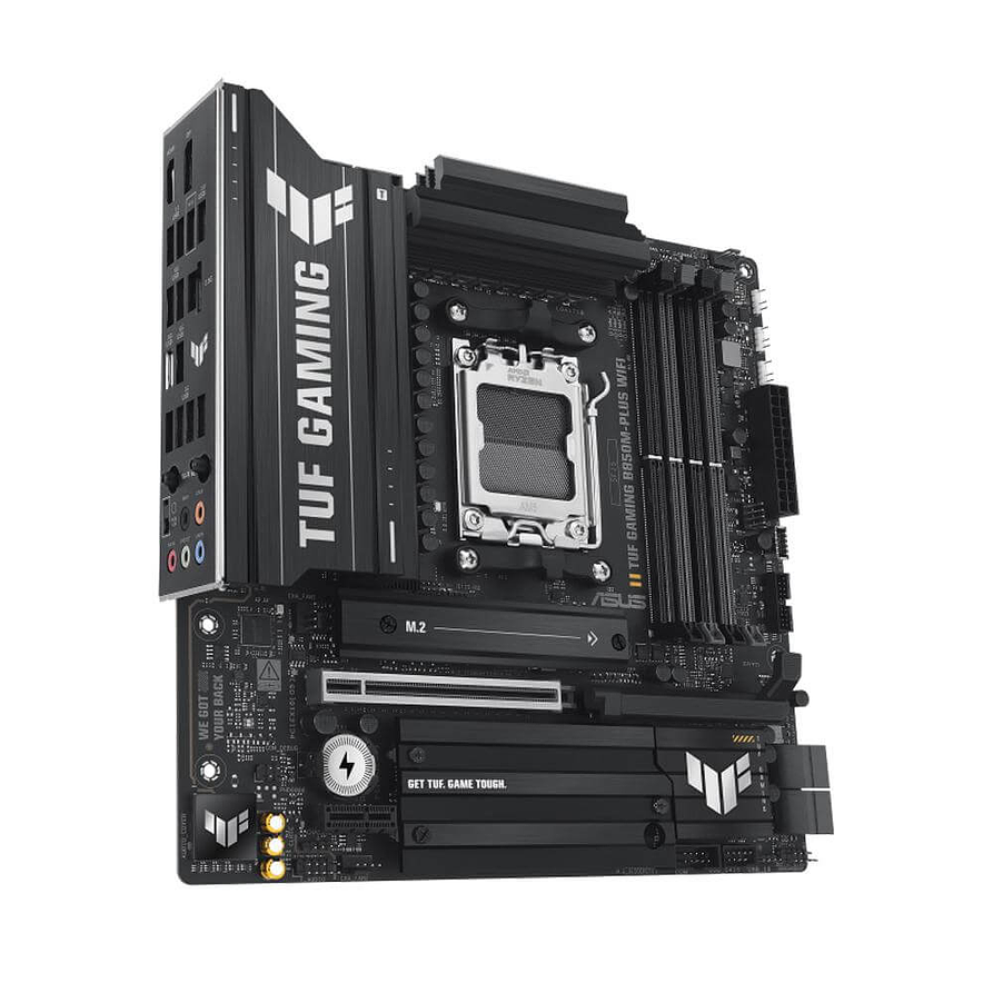 Placa Madre ASUS TUF GAMING B850M-PLUS WIFI DDR5 | AM5 | PCIe 5.0 | mATX 3