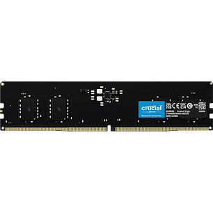 Memoria RAM DDR5 8GB 5600MHz Crucial CL46 DIMM 1.1V Compatible XMP y EXPO
