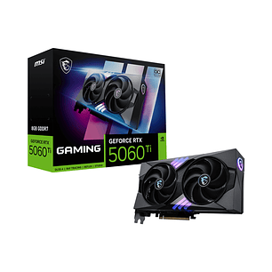 Tarjeta de Video MSI RTX 5060 Ti GAMING OC 8GB GDDR7 PCIe 5.0