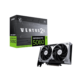 MSI RTX 5060 VENTUS 2X OC 8GB GDDR7 | DLSS 4 y Ray Tracing Ultra