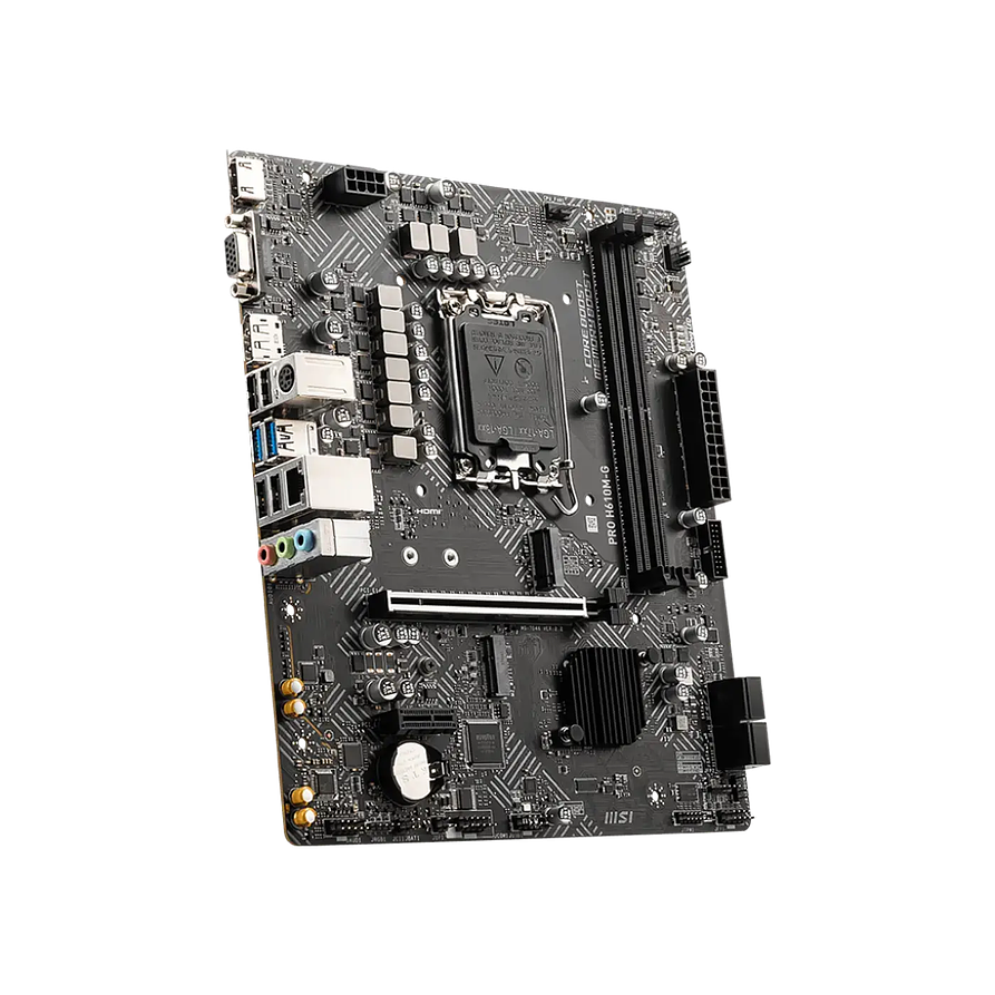 Placa Madre PRO H610M-G LGA1700 DDR5 | Soporte Intel 12ª a 14ª Gen 3