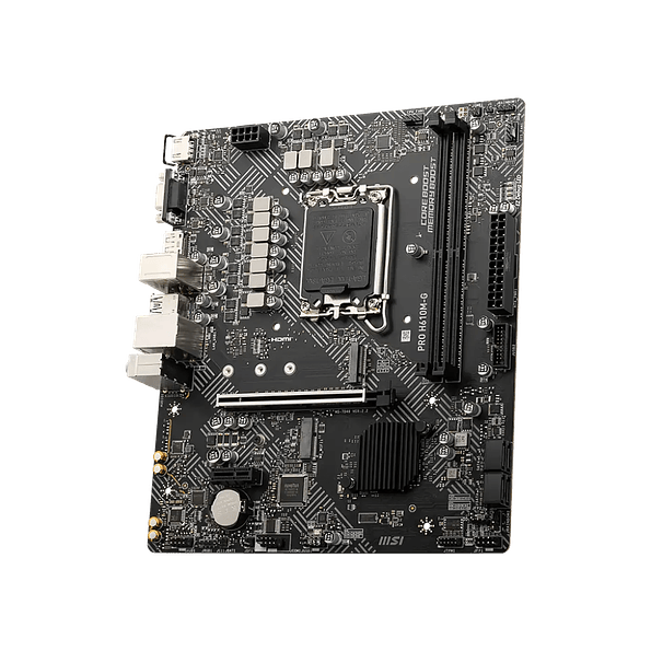 Placa Madre PRO H610M-G LGA1700 DDR5 | Soporte Intel 12ª a 14ª Gen 4
