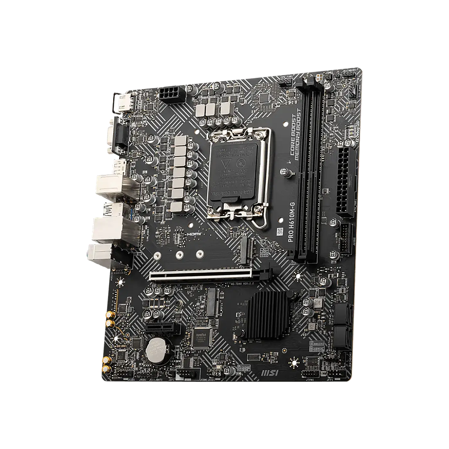 Placa Madre PRO H610M-G LGA1700 DDR5 | Soporte Intel 12ª a 14ª Gen 4